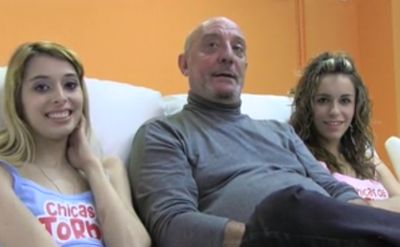 El Dioni follando con dos españolas jóvenes y guarrillas