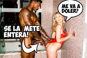 Lacey Lenix follada por una estrella del hiphop